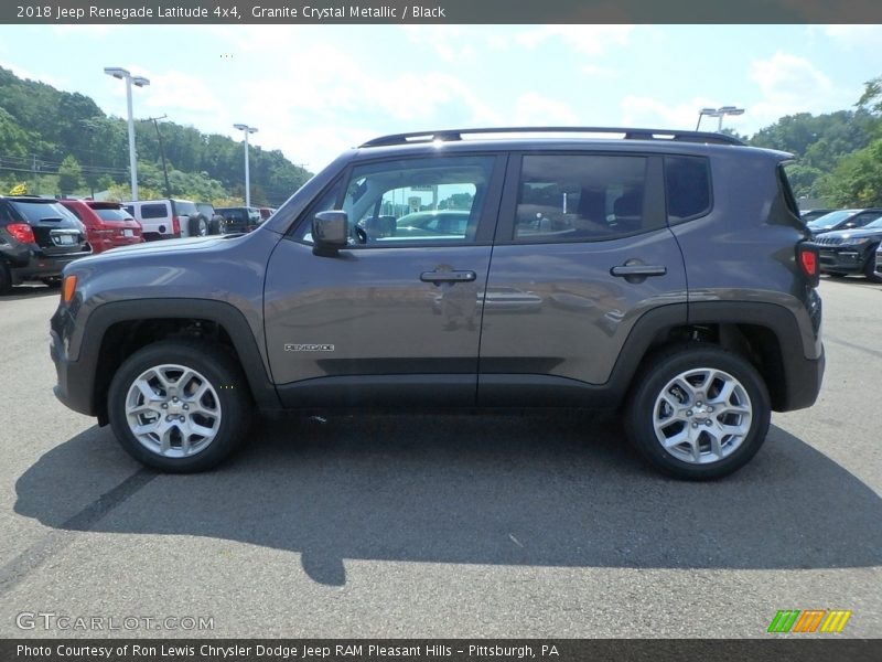 Granite Crystal Metallic / Black 2018 Jeep Renegade Latitude 4x4