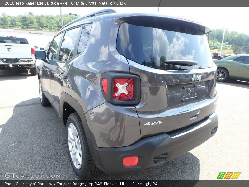 Granite Crystal Metallic / Black 2018 Jeep Renegade Latitude 4x4