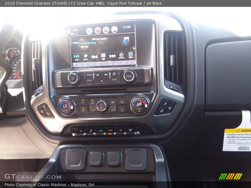 Cajun Red Tintcoat / Jet Black 2019 Chevrolet Silverado 2500HD LTZ Crew Cab 4WD