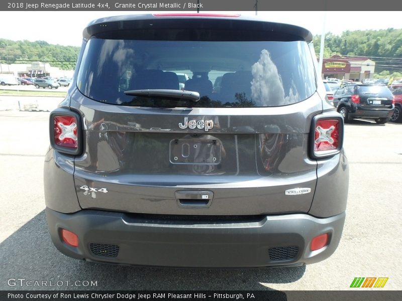 Granite Crystal Metallic / Black 2018 Jeep Renegade Latitude 4x4