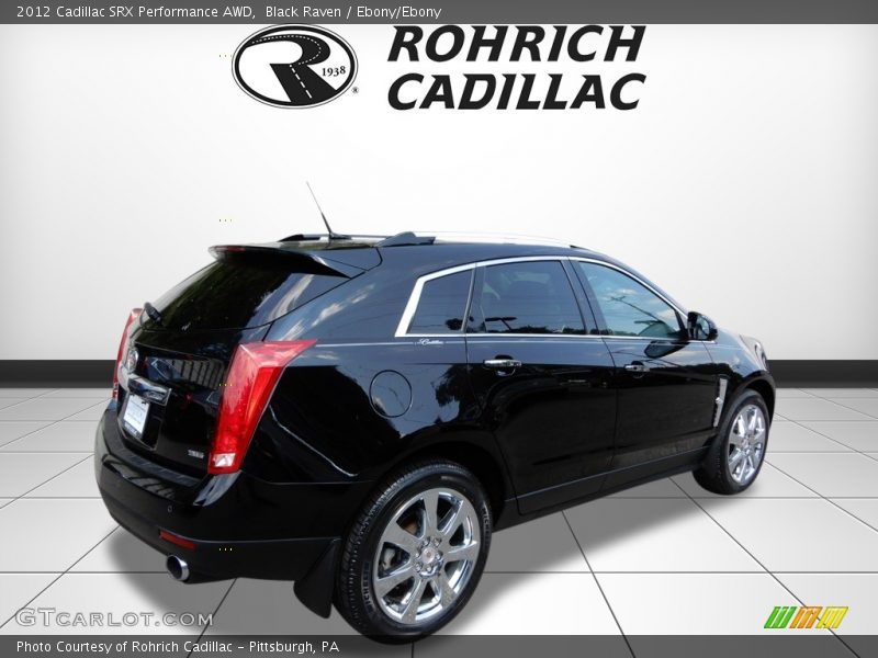 Black Raven / Ebony/Ebony 2012 Cadillac SRX Performance AWD