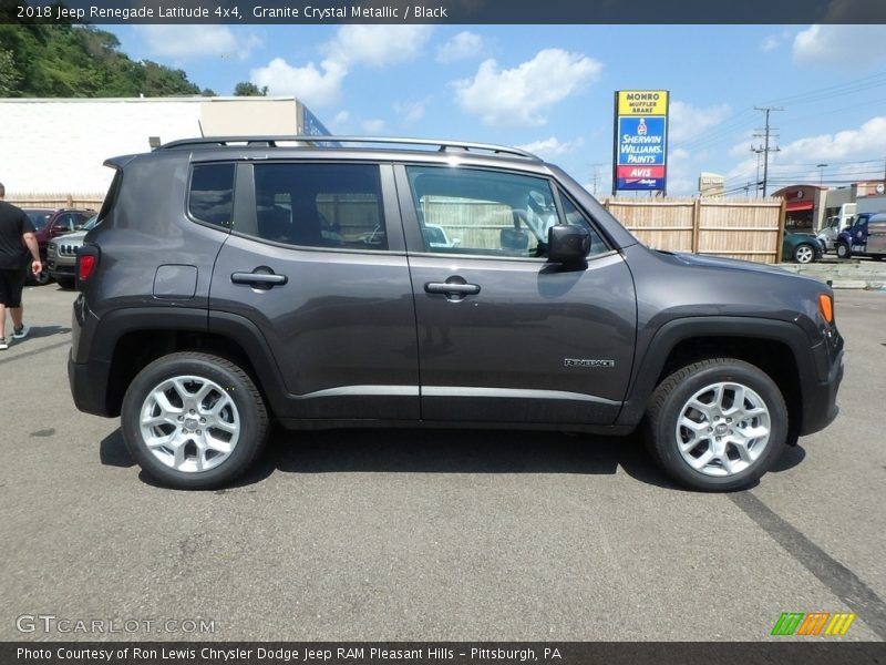 Granite Crystal Metallic / Black 2018 Jeep Renegade Latitude 4x4