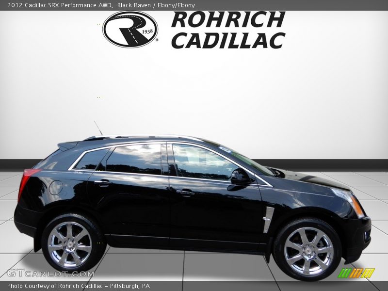 Black Raven / Ebony/Ebony 2012 Cadillac SRX Performance AWD