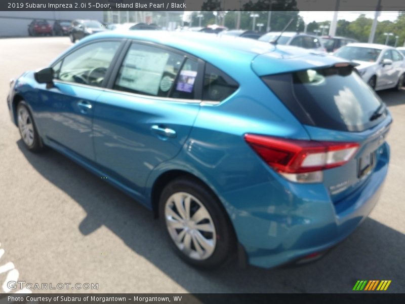 Island Blue Pearl / Black 2019 Subaru Impreza 2.0i 5-Door