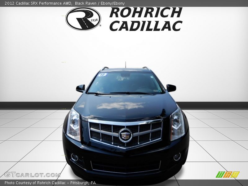 Black Raven / Ebony/Ebony 2012 Cadillac SRX Performance AWD