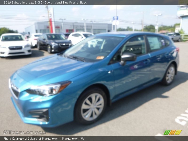 Island Blue Pearl / Black 2019 Subaru Impreza 2.0i 5-Door