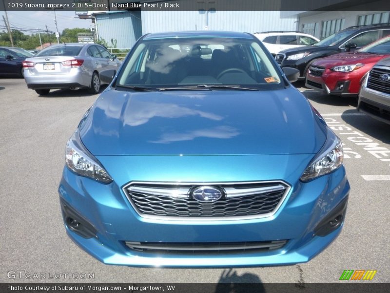 Island Blue Pearl / Black 2019 Subaru Impreza 2.0i 5-Door