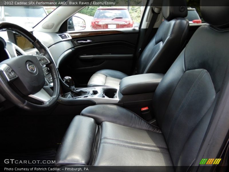 Black Raven / Ebony/Ebony 2012 Cadillac SRX Performance AWD