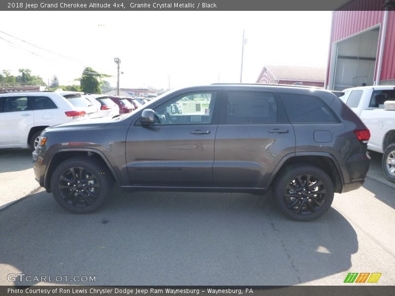 Granite Crystal Metallic / Black 2018 Jeep Grand Cherokee Altitude 4x4