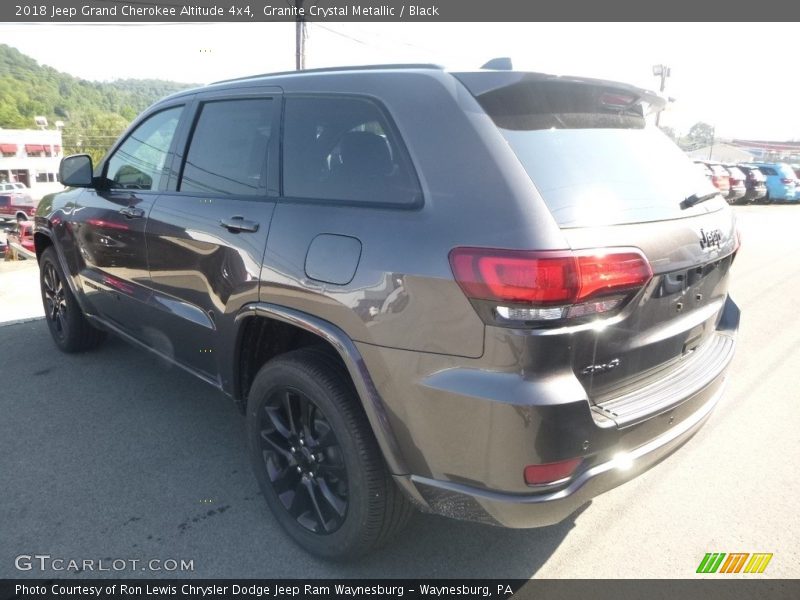 Granite Crystal Metallic / Black 2018 Jeep Grand Cherokee Altitude 4x4