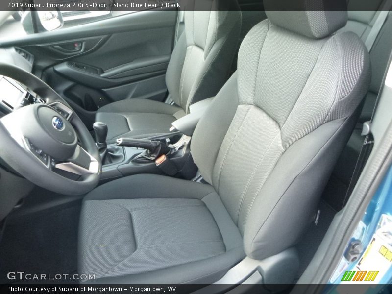 Front Seat of 2019 Impreza 2.0i 5-Door