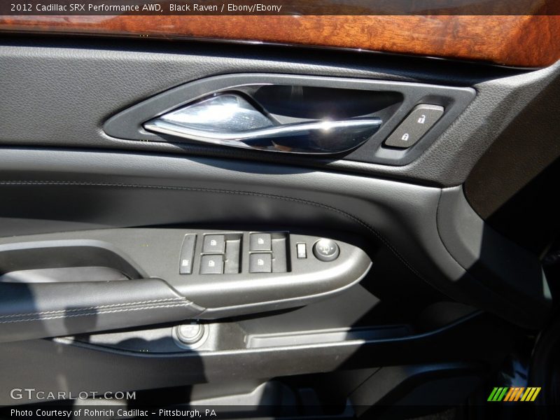 Black Raven / Ebony/Ebony 2012 Cadillac SRX Performance AWD