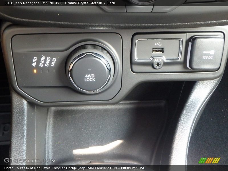 Granite Crystal Metallic / Black 2018 Jeep Renegade Latitude 4x4