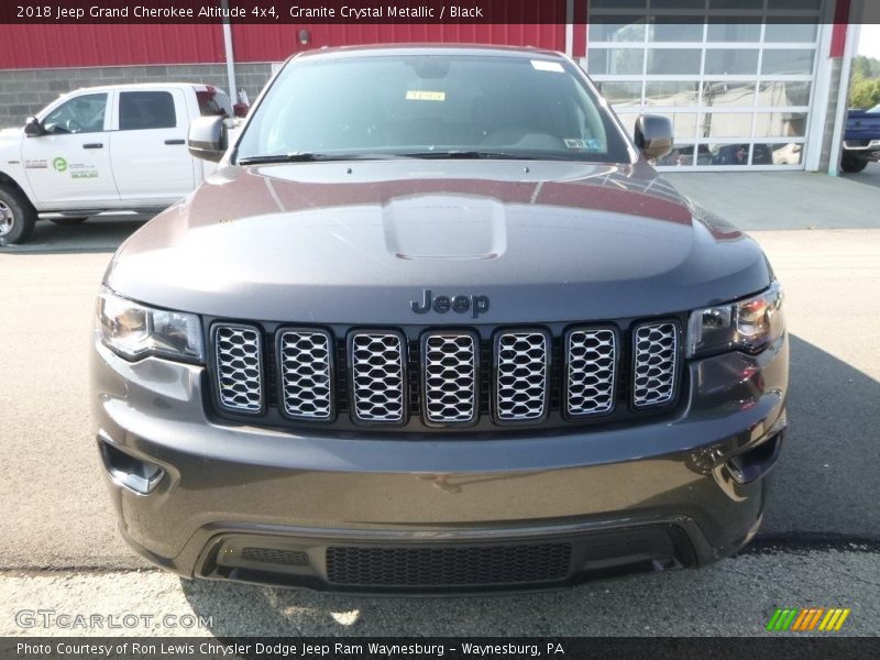 Granite Crystal Metallic / Black 2018 Jeep Grand Cherokee Altitude 4x4