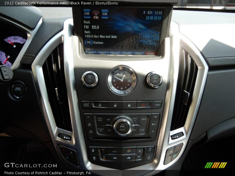 Black Raven / Ebony/Ebony 2012 Cadillac SRX Performance AWD