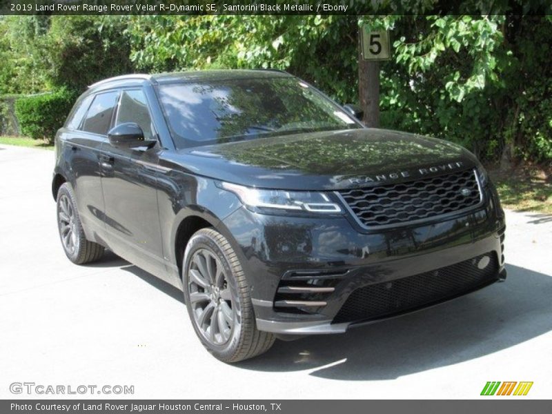 Santorini Black Metallic / Ebony 2019 Land Rover Range Rover Velar R-Dynamic SE