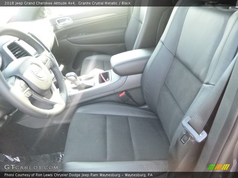 Granite Crystal Metallic / Black 2018 Jeep Grand Cherokee Altitude 4x4