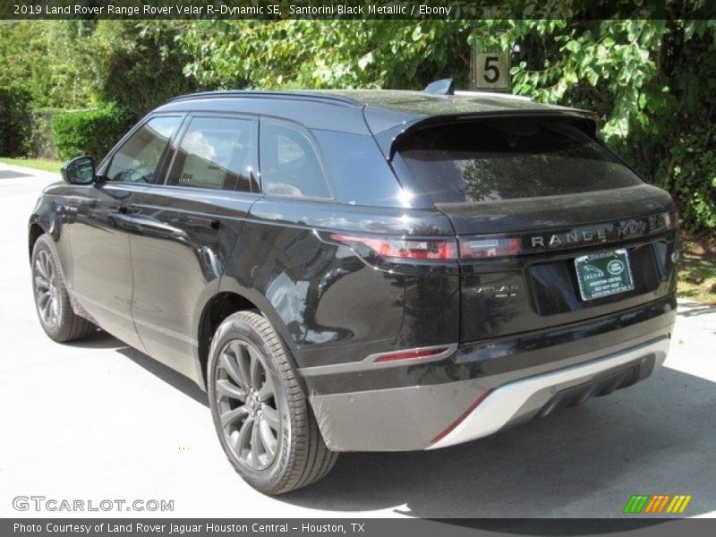 Santorini Black Metallic / Ebony 2019 Land Rover Range Rover Velar R-Dynamic SE