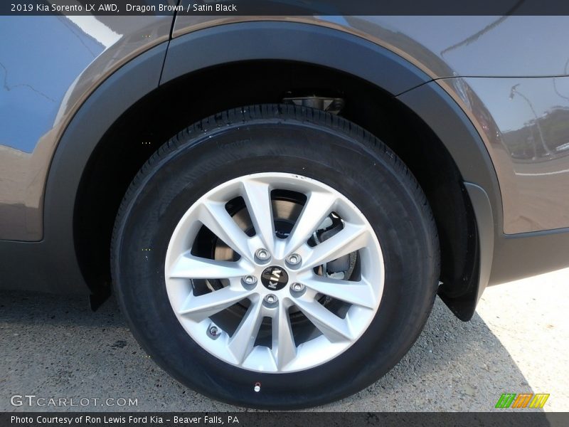 Dragon Brown / Satin Black 2019 Kia Sorento LX AWD