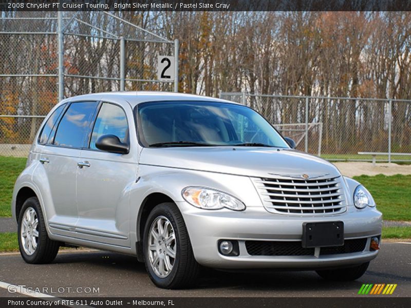 Bright Silver Metallic / Pastel Slate Gray 2008 Chrysler PT Cruiser Touring
