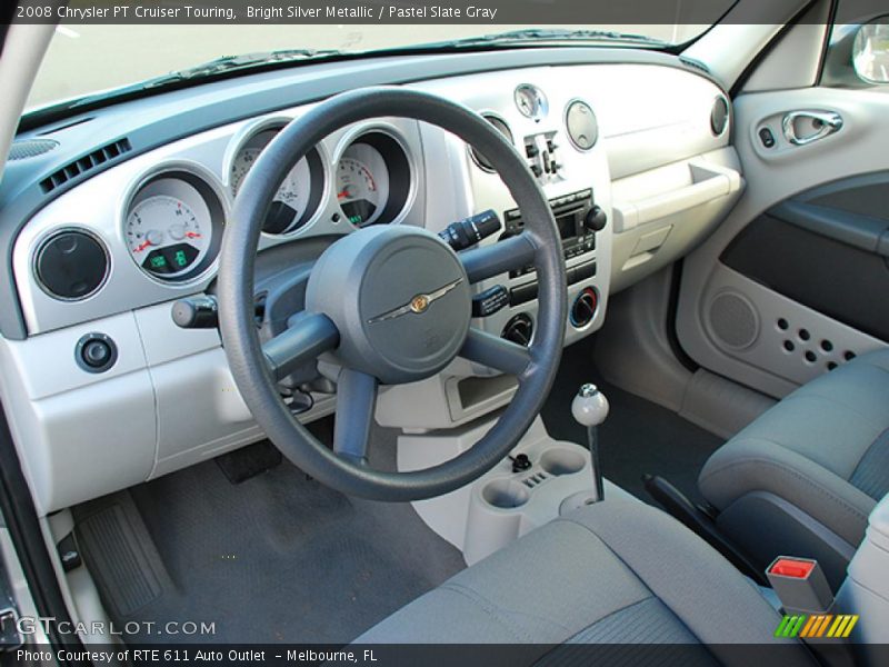 Bright Silver Metallic / Pastel Slate Gray 2008 Chrysler PT Cruiser Touring