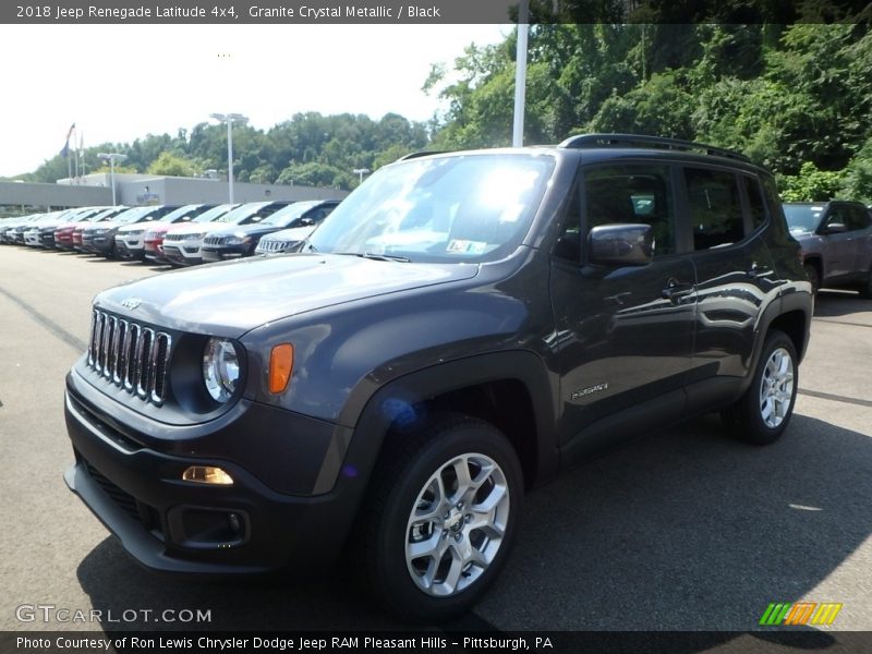 Granite Crystal Metallic / Black 2018 Jeep Renegade Latitude 4x4