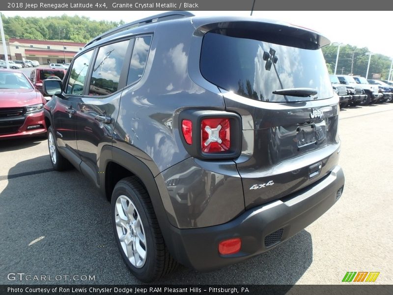 Granite Crystal Metallic / Black 2018 Jeep Renegade Latitude 4x4