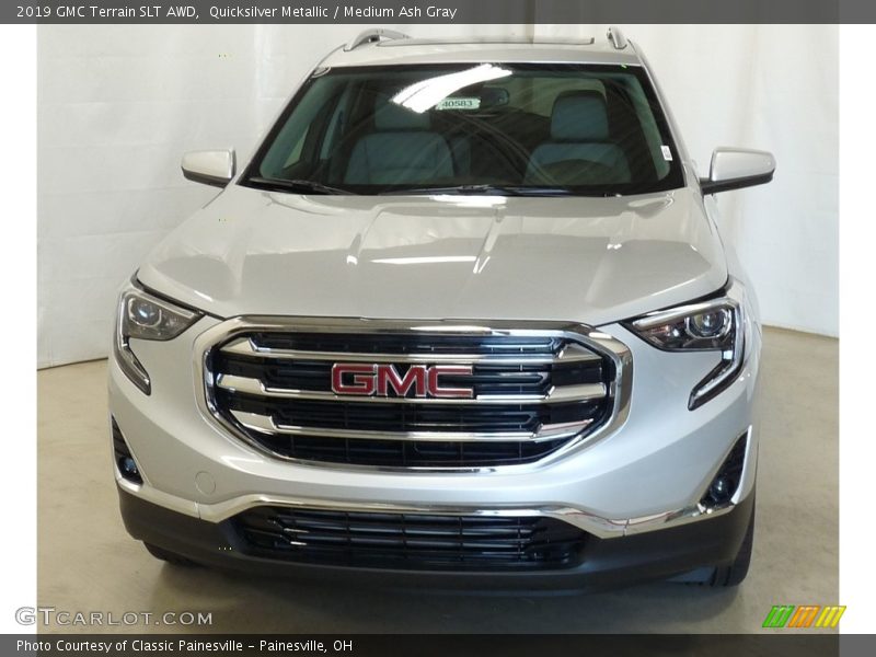 Quicksilver Metallic / Medium Ash Gray 2019 GMC Terrain SLT AWD