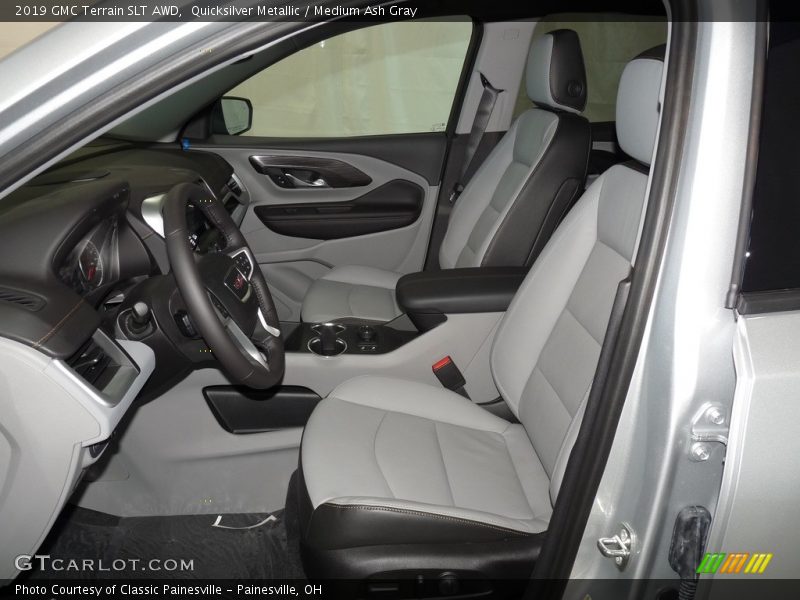 Quicksilver Metallic / Medium Ash Gray 2019 GMC Terrain SLT AWD