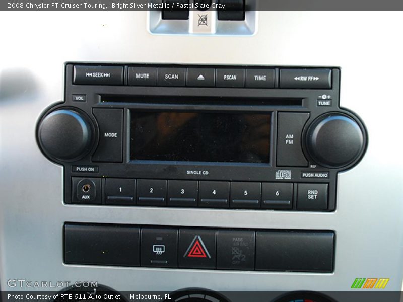 Bright Silver Metallic / Pastel Slate Gray 2008 Chrysler PT Cruiser Touring