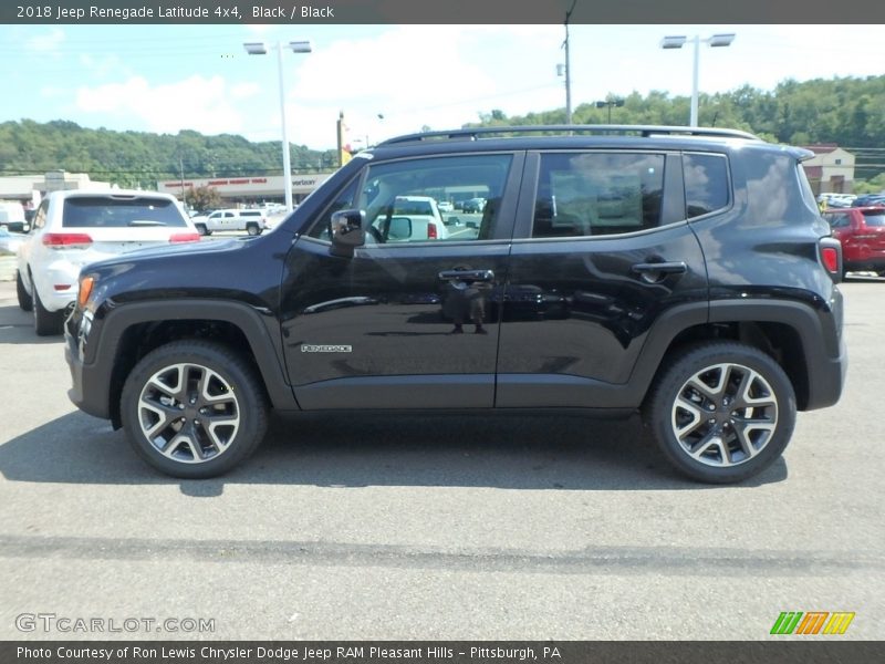 Black / Black 2018 Jeep Renegade Latitude 4x4