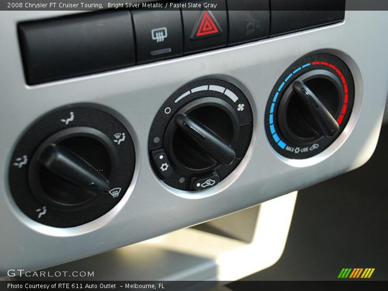 Bright Silver Metallic / Pastel Slate Gray 2008 Chrysler PT Cruiser Touring