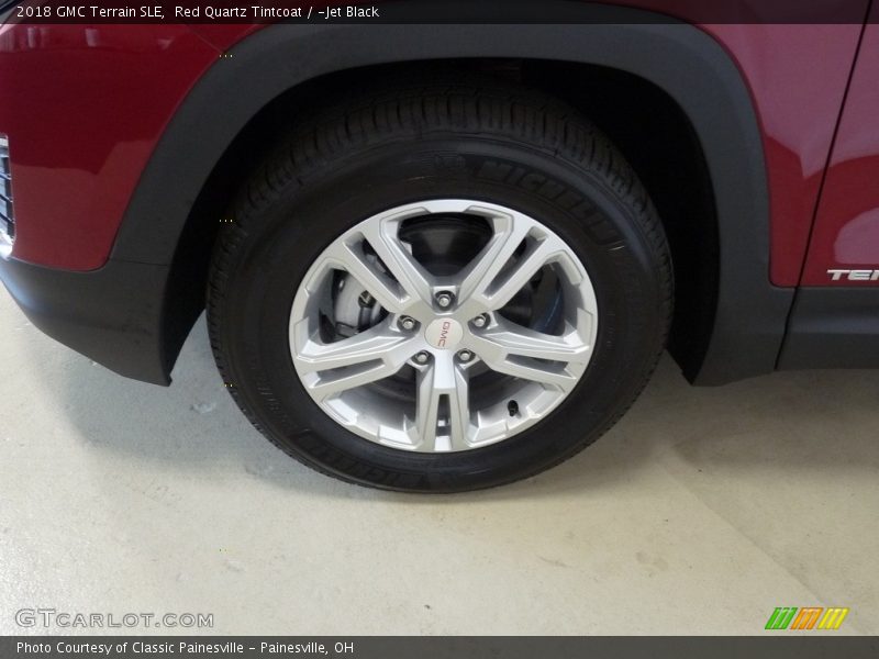 Red Quartz Tintcoat / ­Jet Black 2018 GMC Terrain SLE