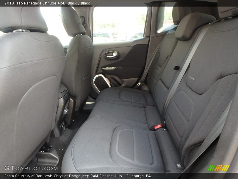 Black / Black 2018 Jeep Renegade Latitude 4x4