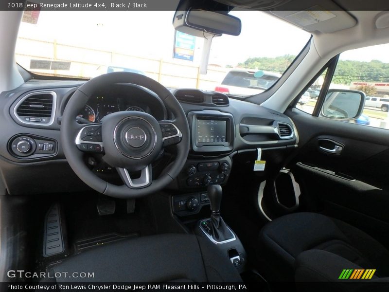 Black / Black 2018 Jeep Renegade Latitude 4x4