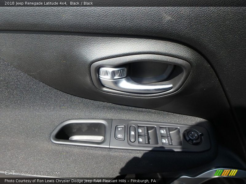 Black / Black 2018 Jeep Renegade Latitude 4x4