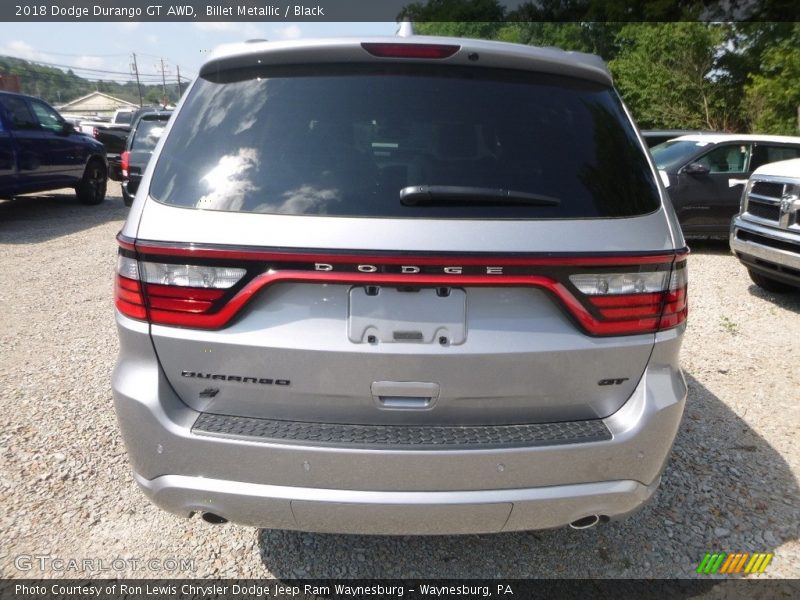 Billet Metallic / Black 2018 Dodge Durango GT AWD