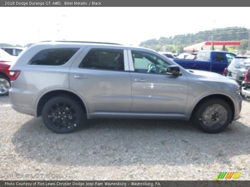 Billet Metallic / Black 2018 Dodge Durango GT AWD