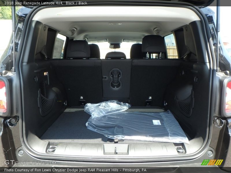 Black / Black 2018 Jeep Renegade Latitude 4x4