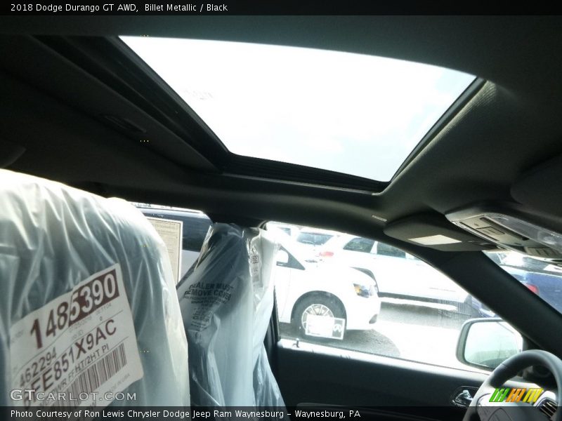 Billet Metallic / Black 2018 Dodge Durango GT AWD