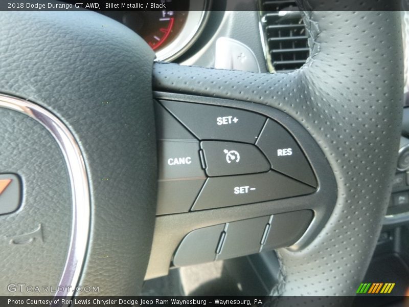 Billet Metallic / Black 2018 Dodge Durango GT AWD