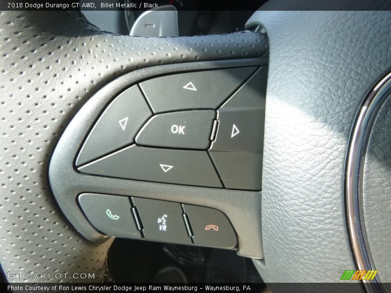 Billet Metallic / Black 2018 Dodge Durango GT AWD