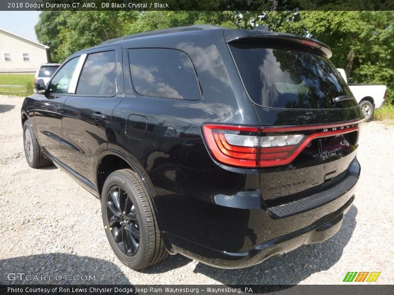 DB Black Crystal / Black 2018 Dodge Durango GT AWD