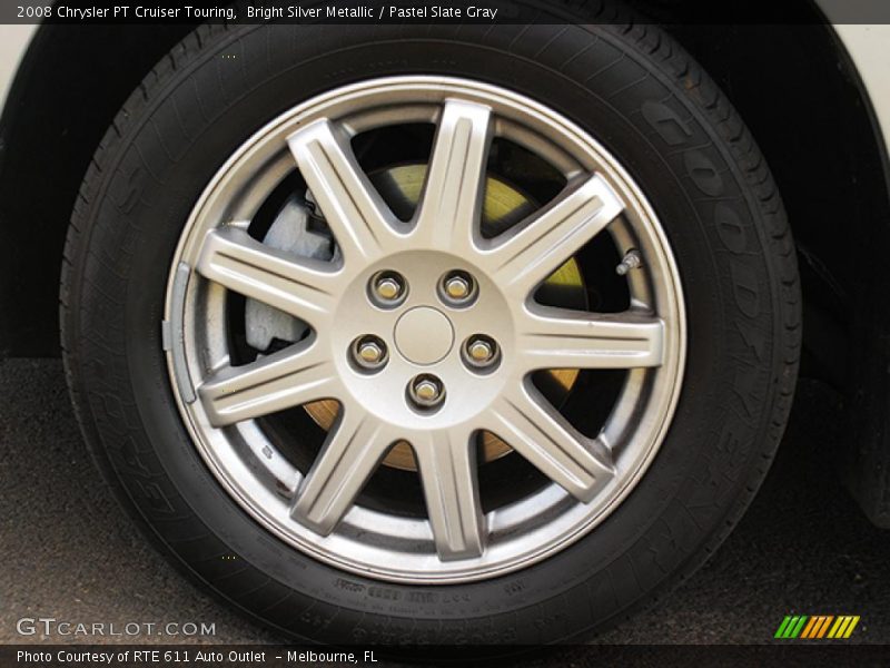 Bright Silver Metallic / Pastel Slate Gray 2008 Chrysler PT Cruiser Touring
