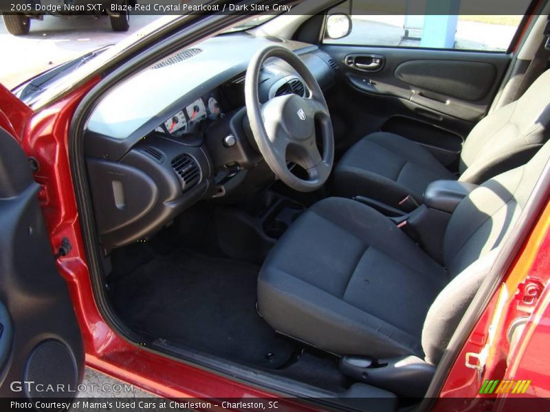 Blaze Red Crystal Pearlcoat / Dark Slate Gray 2005 Dodge Neon SXT