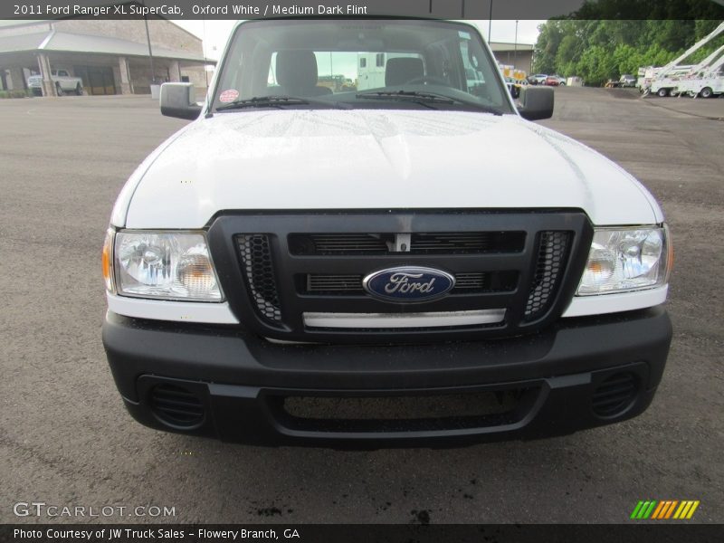 Oxford White / Medium Dark Flint 2011 Ford Ranger XL SuperCab