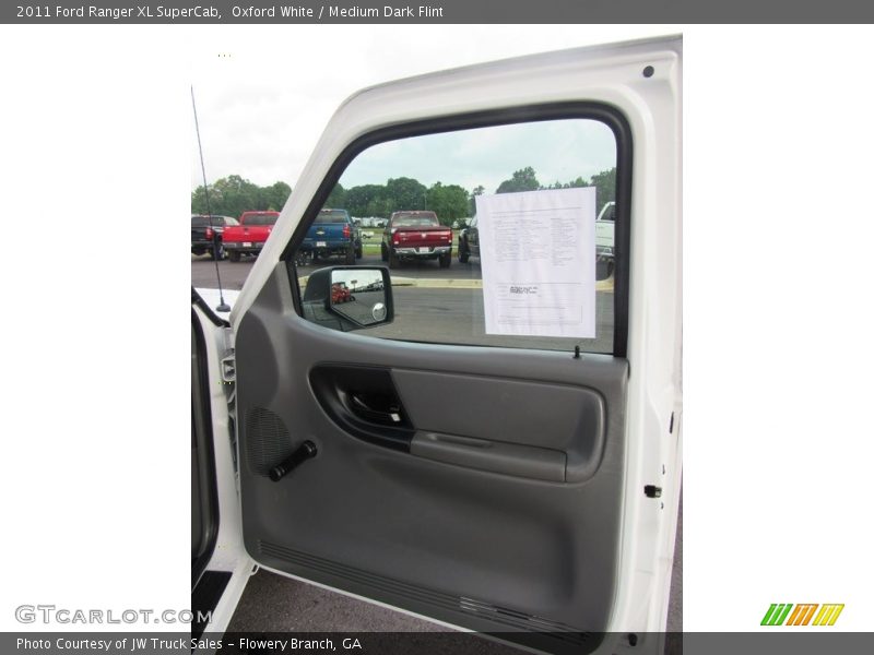 Oxford White / Medium Dark Flint 2011 Ford Ranger XL SuperCab