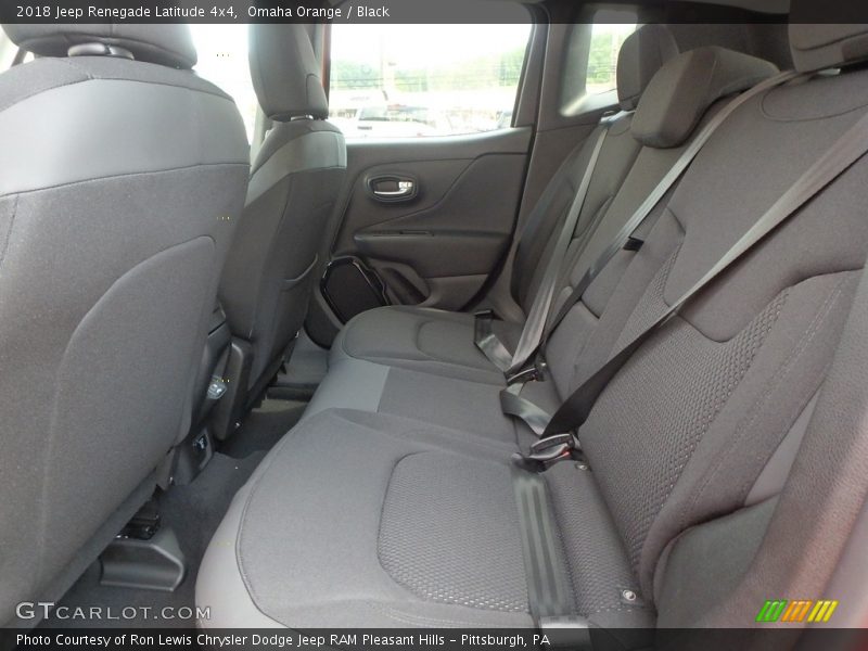 Omaha Orange / Black 2018 Jeep Renegade Latitude 4x4