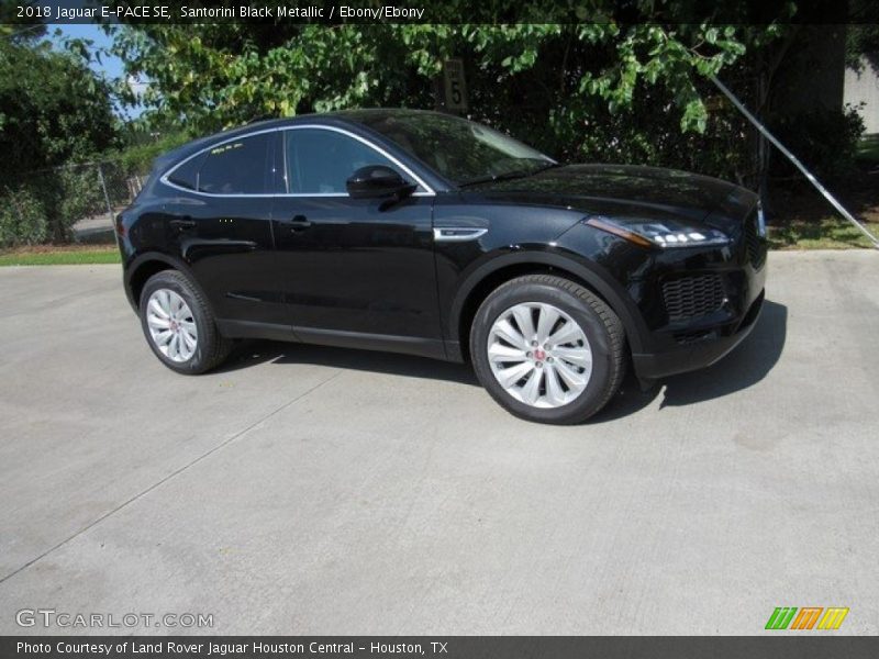 Santorini Black Metallic / Ebony/Ebony 2018 Jaguar E-PACE SE