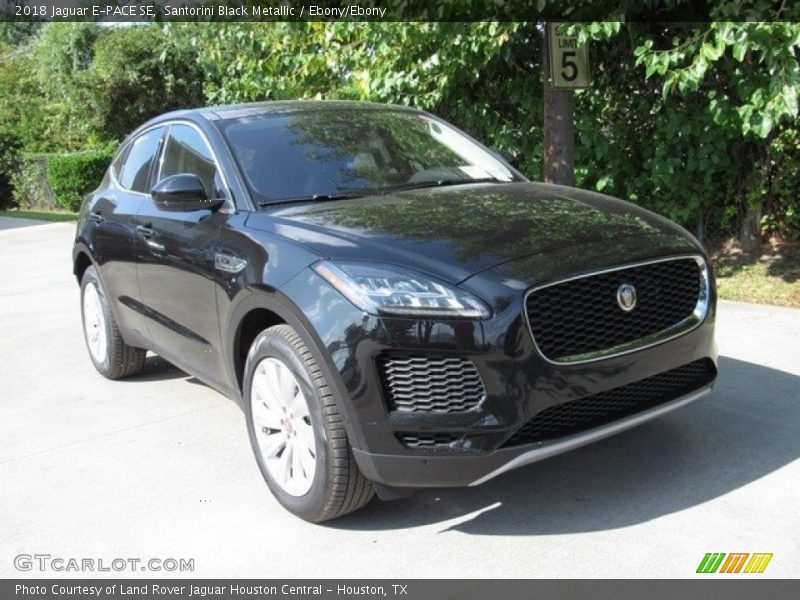 Santorini Black Metallic / Ebony/Ebony 2018 Jaguar E-PACE SE